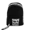 Zaino Zainetto Da Spalla Borsa Uomo Unisex Tessuto Nero GIOSAL-ZU1066A